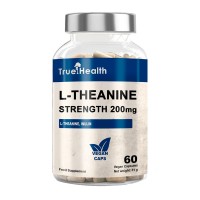 True Health L-Theanine 200 mg, 60 вегакапсул True Health L-Theanine 200 mg, 60 вегакапсул
