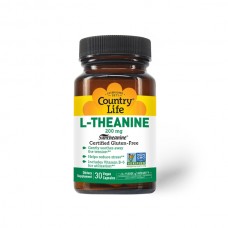 Country Life L-Theanine 200 mg, 30 капсул Country Life L-Theanine 200 mg, 30 капсул