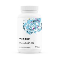 Аминокислота Thorne Pharma GABA-100, 60 капсул Аминокислота Thorne Pharma GABA-100, 60 капсул