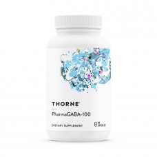 Аминокислота Thorne Pharma GABA-100, 60 капсул Аминокислота Thorne Pharma GABA-100, 60 капсул