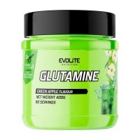 Аминокислота Evolite Nutrition Glutamine, 400 грамм Зеленое яблоко СРОК 10.25 Аминокислота Evolite Nutrition Glutamine, 400 грамм Зеленое яблоко СРОК 10.25