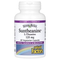 Natural Factors Stress-Relax Suntheanine L-Theanine 250 mg, 60 вегакапсул Natural Factors Stress-Relax Suntheanine L-Theanine 250 mg, 60 вегакапсул