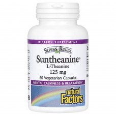 Natural Factors Stress-Relax Suntheanine L-Theanine 250 mg, 60 вегакапсул Natural Factors Stress-Relax Suntheanine L-Theanine 250 mg, 60 вегакапсул