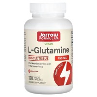 Jarrow Formulas L-Glutamine 750 mg, 120 вегакапсул Jarrow Formulas L-Glutamine 750 mg, 120 вегакапсул