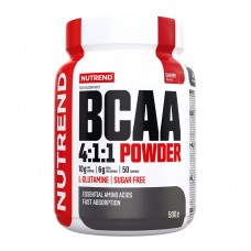 Nutrend BCAA 4:1:1 Powder, 500 грам - Вишня Nutrend BCAA 4:1:1 Powder, 500 грам - Вишня