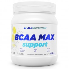 Аминокислота BCAA AllNutrition BCAA Max Support, 500 грамм Лимон Аминокислота BCAA AllNutrition BCAA Max Support, 500 грамм Лимон