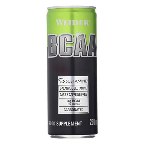 Weider Аминокислота BCAA Weider BCAA Drink, 250 мл Лимон-лайм CN8911-1 