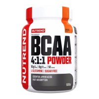 Аминокислота BCAA Nutrend BCAA 4:1:1, 500 грамм Апельсин Аминокислота BCAA Nutrend BCAA 4:1:1, 500 грамм Апельсин