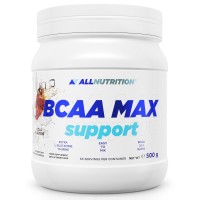 Аминокислота BCAA AllNutrition BCAA Max Support, 500 грамм - Кола Аминокислота BCAA AllNutrition BCAA Max Support, 500 грамм - Кола