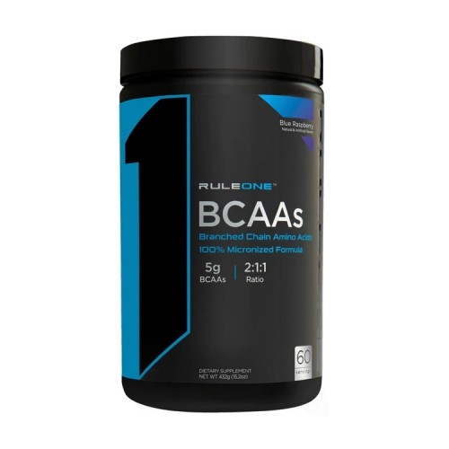Rule 1 Аминокислота BCAA Rule 1 BCAA, 60 порций Ежевика (510 грамм) CN4721-6 