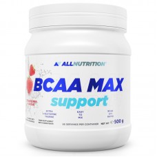 Аминокислота BCAA AllNutrition BCAA Max Support, 500 грамм Клубника Аминокислота BCAA AllNutrition BCAA Max Support, 500 грамм Клубника
