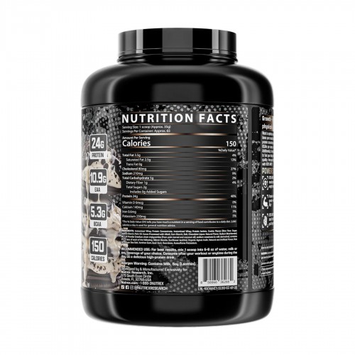 100% Whey - 2275g Cookies Cream 2023-10-6531 Nutrex 100% Whey - 2275g Cookies Cream 2023-10-6531 Nutrex
