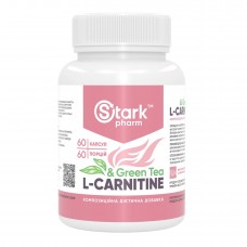 Stark L-Carnitine/Green Tea Extract 600mg - 60caps Stark L-Carnitine/Green Tea Extract 600mg - 60caps