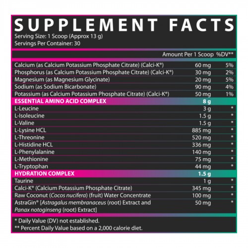 EAA Hydration - 30srv Strawberry Watermelon 100-33-8476328-20 Nutrex EAA Hydration - 30srv Strawberry Watermelon 100-33-8476328-20 Nutrex