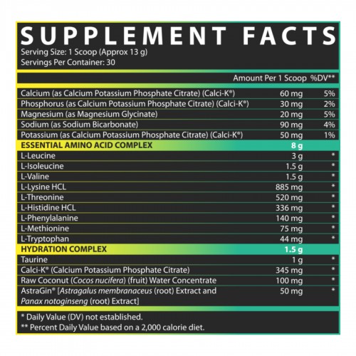EAA Hydration - 30srv Maui Twist 100-72-4756356-20 Nutrex EAA Hydration - 30srv Maui Twist 100-72-4756356-20 Nutrex