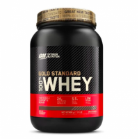 Gold Standart 100% Whey - 900g Double Rich Chocolate Gold Standart 100% Whey - 900g Double Rich Chocolate