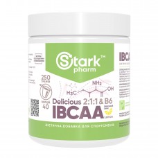Stark IBCAA 2-1-1/Vit B6 - 250g Lemon Stark IBCAA 2-1-1/Vit B6 - 250g Lemon
