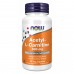 Acetyl L-Carnitine 500mg - 50 vcaps 100-58-5578635-20 Now Foods