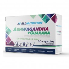 Ashwagandha 300mg + Guarana - 30caps Ashwagandha 300mg + Guarana - 30caps