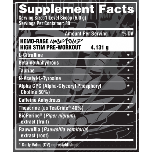 Hemo-Rage Unleashed - 30srv Orange-Mango 2022-09-0005 Nutrex Hemo-Rage Unleashed - 30srv Orange-Mango 2022-09-0005 Nutrex