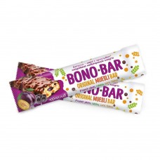 Bono Bar Original Muesli - 40g French Plum (Поштучно) Bono Bar Original Muesli - 40g French Plum (Поштучно)