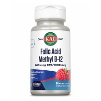 Folic Acid Methyl B-12 800mcg - 60 tabs Raspberry Folic Acid Methyl B-12 800mcg - 60 tabs Raspberry