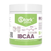 Stark IBCAA 2-1-1/Vit B6 - 250g Unflavoured Stark IBCAA 2-1-1/Vit B6 - 250g Unflavoured