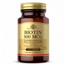 Biotin 300 mcg - 100 Tabs Biotin 300 mcg - 100 Tabs