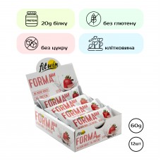 Forma Bar - 12x60g Strawberry yogurt Forma Bar - 12x60g Strawberry yogurt
