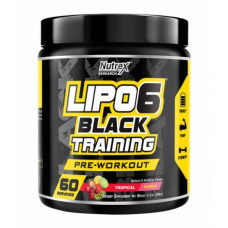 Lipo-6 Black Training - 60serv Tropical Punch Lipo-6 Black Training - 60serv Tropical Punch