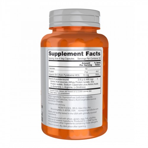 Amino Complete - 120 vcaps 2022-10-2085 Now Foods Amino Complete - 120 vcaps 2022-10-2085 Now Foods