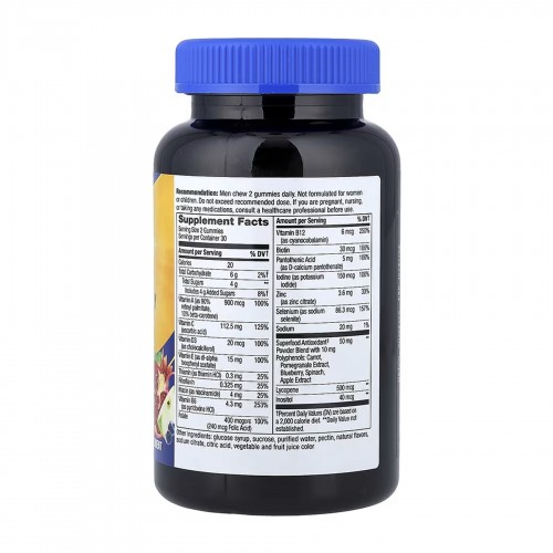 Men's Multivitamin - 60 gummies 2023-10-6385 Nature's Way Men's Multivitamin - 60 gummies 2023-10-6385 Nature's Way