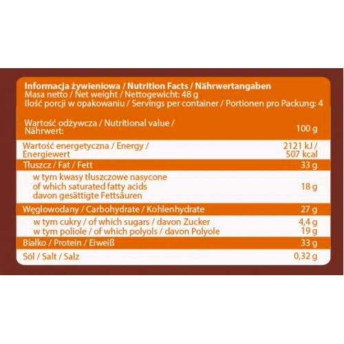Nut Love 4Pieces - 48g Milk Choco Peanut (Поштучно) 100-87-6794396-20 AllNutrition Nut Love 4Pieces - 48g Milk Choco Peanut (Поштучно) 100-87-6794396-20 AllNutrition