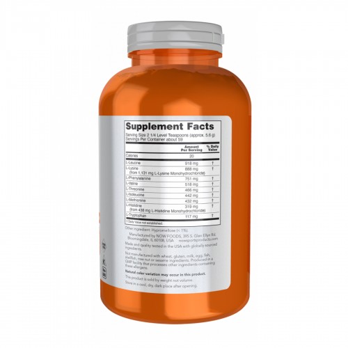 Amino-9 Essentials™ Powder - 330g 2023-10-4521 Now Foods Amino-9 Essentials™ Powder - 330g 2023-10-4521 Now Foods
