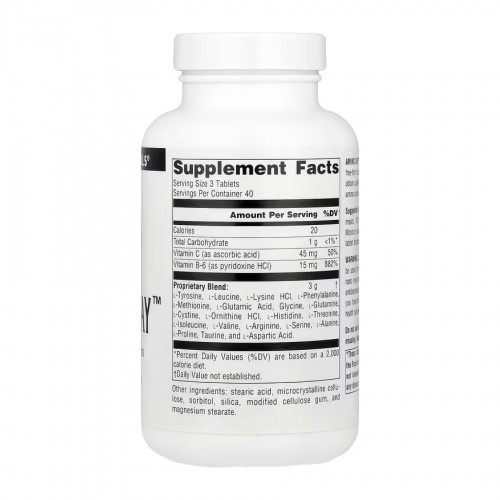 Amino Day™ 1000mg - 120 tabs 2023-10-5281 Source Naturals Amino Day™ 1000mg - 120 tabs 2023-10-5281 Source Naturals