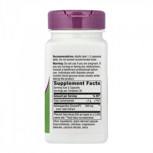Ashwagandha - 60 vcaps 2022-10-1065 Nature's Way Ashwagandha - 60 vcaps 2022-10-1065 Nature's Way