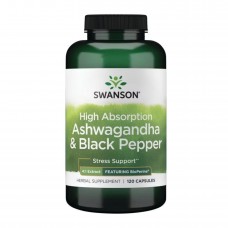 Ashwagandha Black Pepper - 120caps Ashwagandha Black Pepper - 120caps