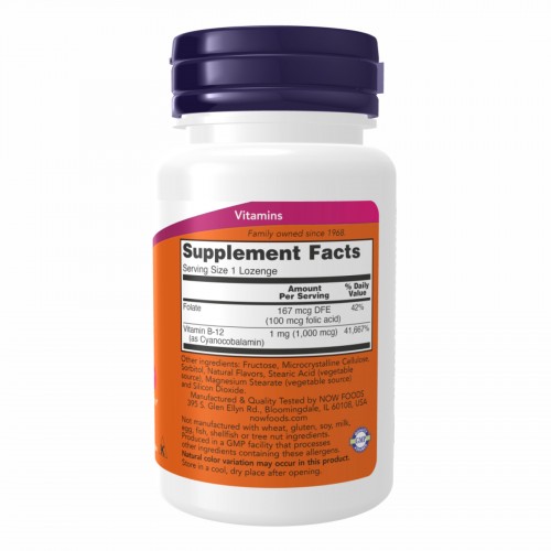 B-12 1000mcg - 250 lozenges 2022-10-1415 Now Foods B-12 1000mcg - 250 lozenges 2022-10-1415 Now Foods