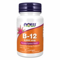 B-12 5000mcg + Folic - 60 lozenges B-12 5000mcg + Folic - 60 lozenges