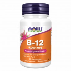 B-12 5000mcg + Folic - 60 lozenges B-12 5000mcg + Folic - 60 lozenges