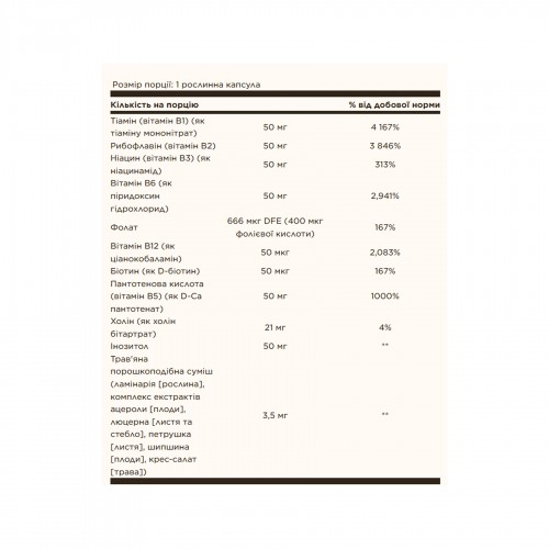 B-Complex 50 - 100 vcaps 2023-10-5653 Solgar B-Complex 50 - 100 vcaps 2023-10-5653 Solgar