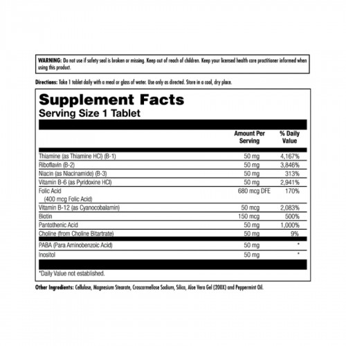 B-50 Complex - 50 tabs 2023-10-2157 KAL B-50 Complex - 50 tabs 2023-10-2157 KAL