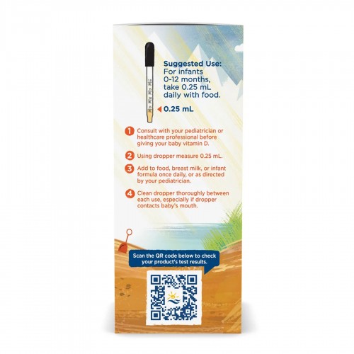 Baby's Vitamin D3 Liquid - 22.5 ml 2023-10-5945 Nordic Naturals Baby's Vitamin D3 Liquid - 22.5 ml 2023-10-5945 Nordic Naturals
