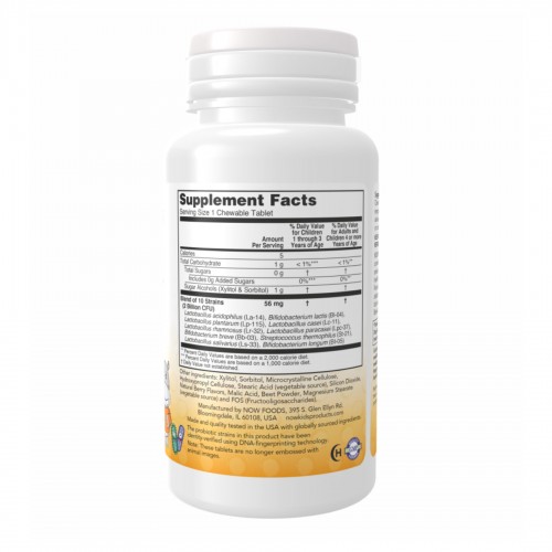 Berrydophilus 2 Billion - 60 lozenges 2022-10-1416 Now Foods Berrydophilus 2 Billion - 60 lozenges 2022-10-1416 Now Foods