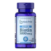 Biotin 5000 mcg - 60 softgels Biotin 5000 mcg - 60 softgels