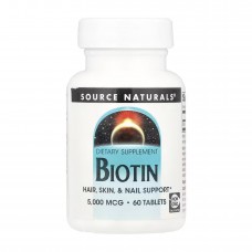 Biotin 5000mcg - 60 tabs Biotin 5000mcg - 60 tabs