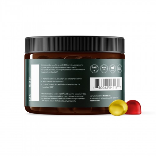 CBD Gummies Full Spectrum 750 mg Cherry & Banana - 30 gummies 2023-10-6348 Mind Shi CBD Gummies Full Spectrum 750 mg Cherry & Banana - 30 gummies 2023-10-6348 Mind Shi