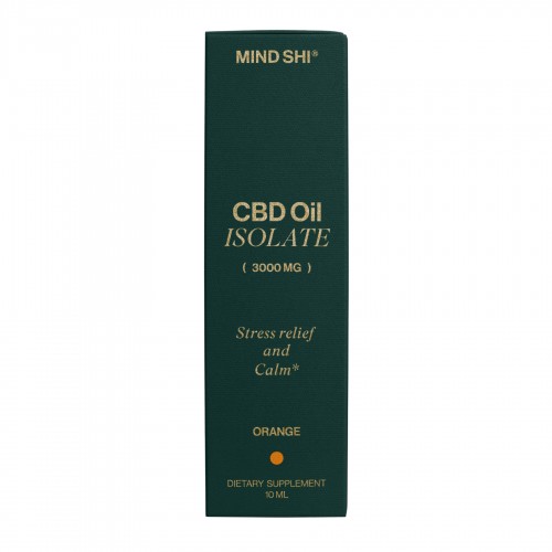 CBD Oil Isolate 3000 mg Orange - 10 ml 2023-10-3803 Mind Shi CBD Oil Isolate 3000 mg Orange - 10 ml 2023-10-3803 Mind Shi