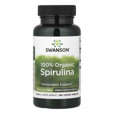 Certified Organic Spirulina 500mg - 180 tabs Certified Organic Spirulina 500mg - 180 tabs