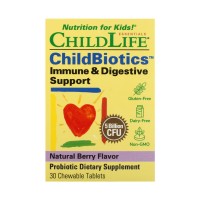 ChildBiotics Immune + Digestive Support - 30 Chewable tabs Natural Berry ChildBiotics Immune + Digestive Support - 30 Chewable tabs Natural Berry